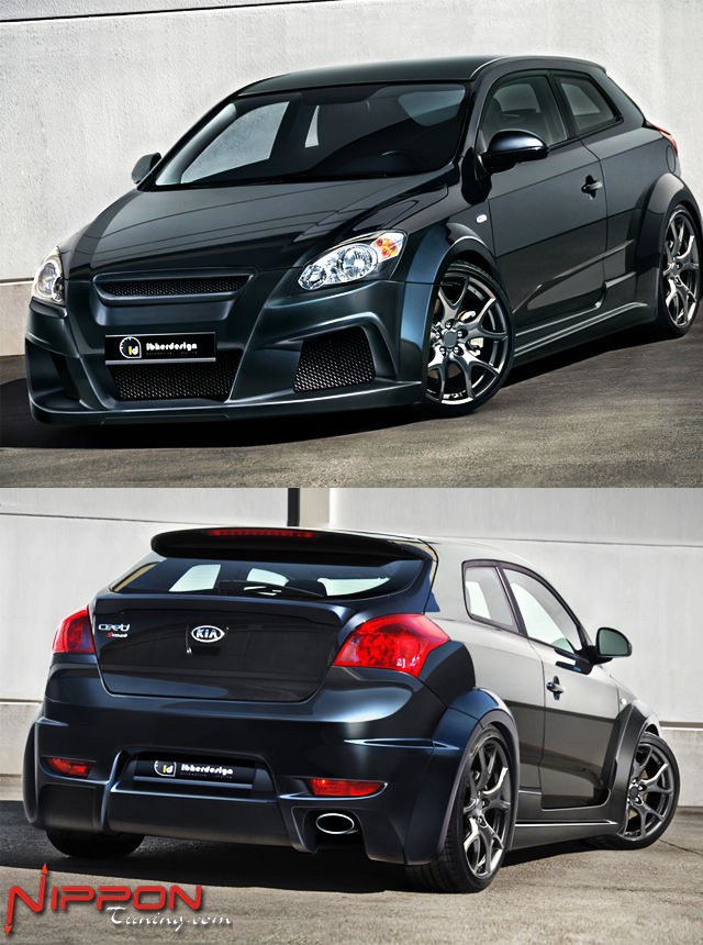 Breitbau Bodykit KIA Pro Ceed (08-11) RAZZOR WIDE