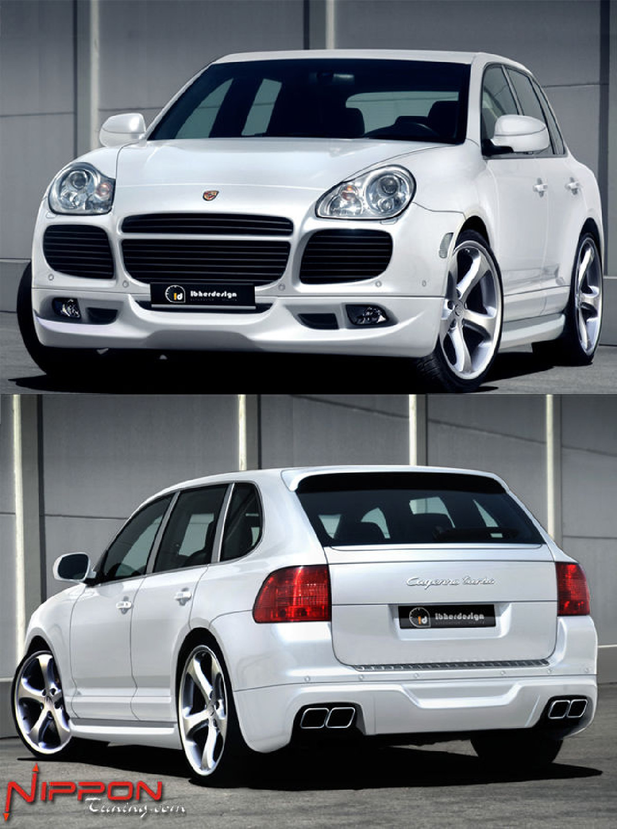 Bodykit Porsche Cayenne 955 Bj. 02-07 VENTUS