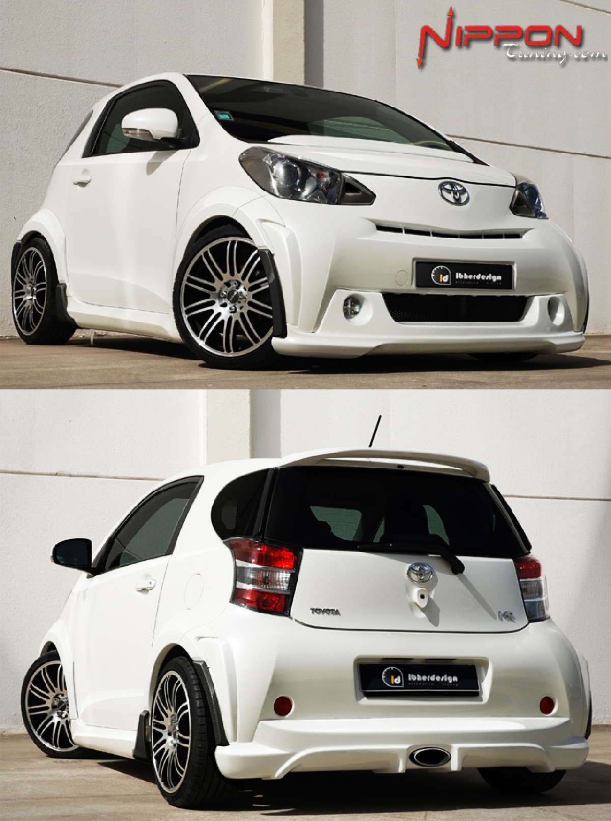 Breitbau Bodykit Toyota iQ ab 08 PARTY WIDE Carbon Edition