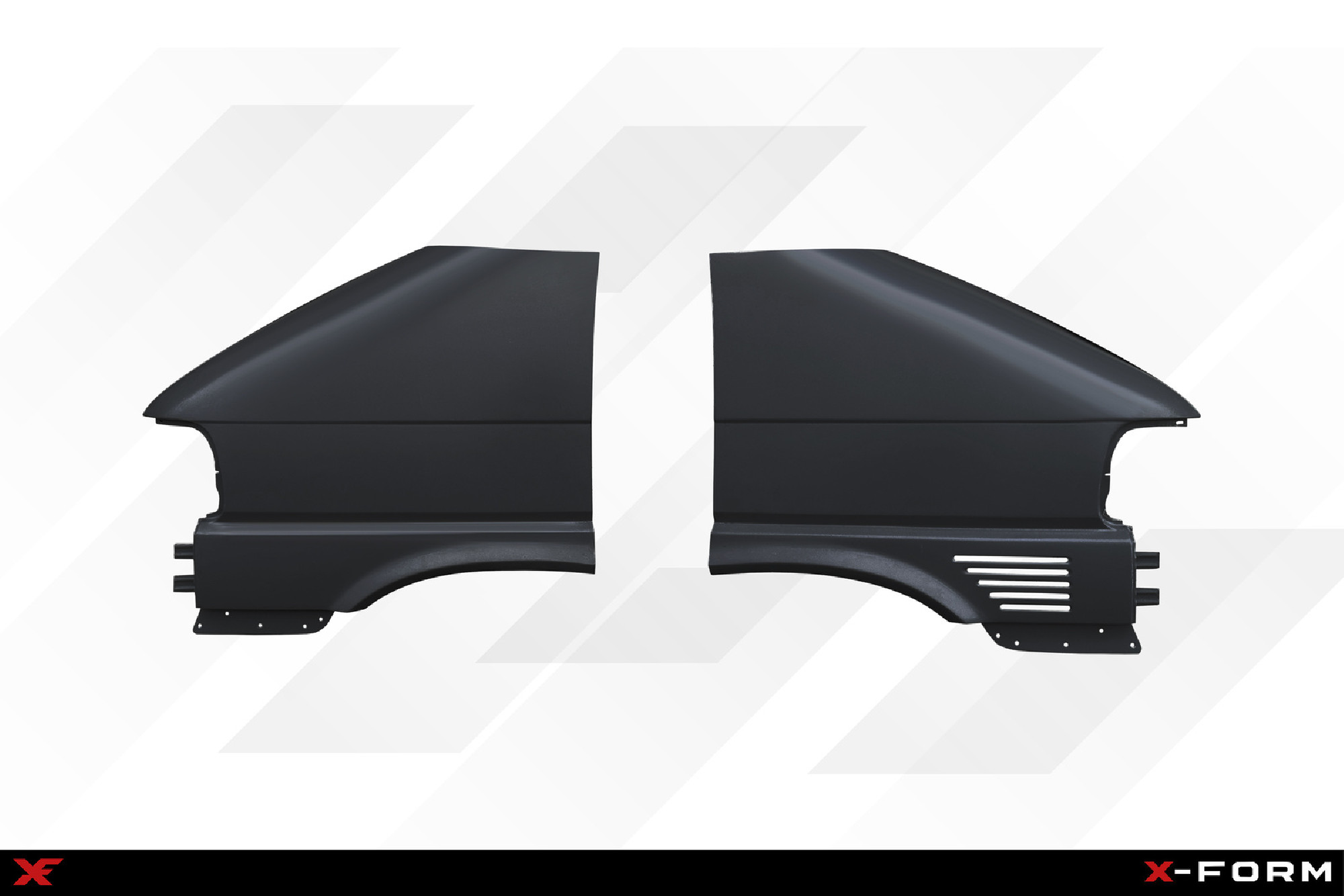 VW T4 Satz Kotflügel links + rechts ABS lange Version