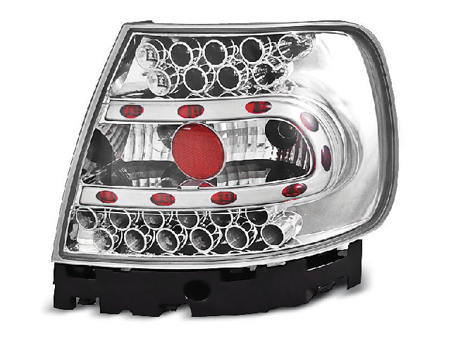 LED TAIL LIGHTS CHROME fits AUDI A4 B5 11.94-09.00 LED TAIL LIGHTS CHROME fits AUDI A4 B5 11.94-09.00