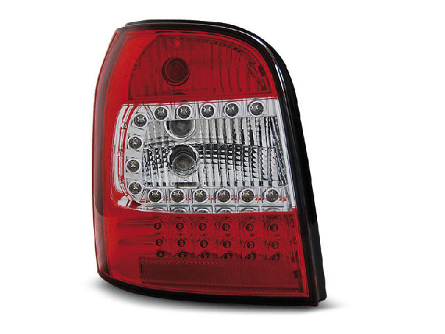 LED TAIL LIGHTS RED WHITE fits AUDI A4 94-01 AVANT