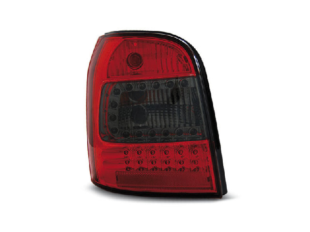 LED TAIL LIGHTS RED SMOKE fits AUDI A4 94-01 AVANT LED TAIL LIGHTS RED SMOKE fits AUDI A4 94-01 AVANT