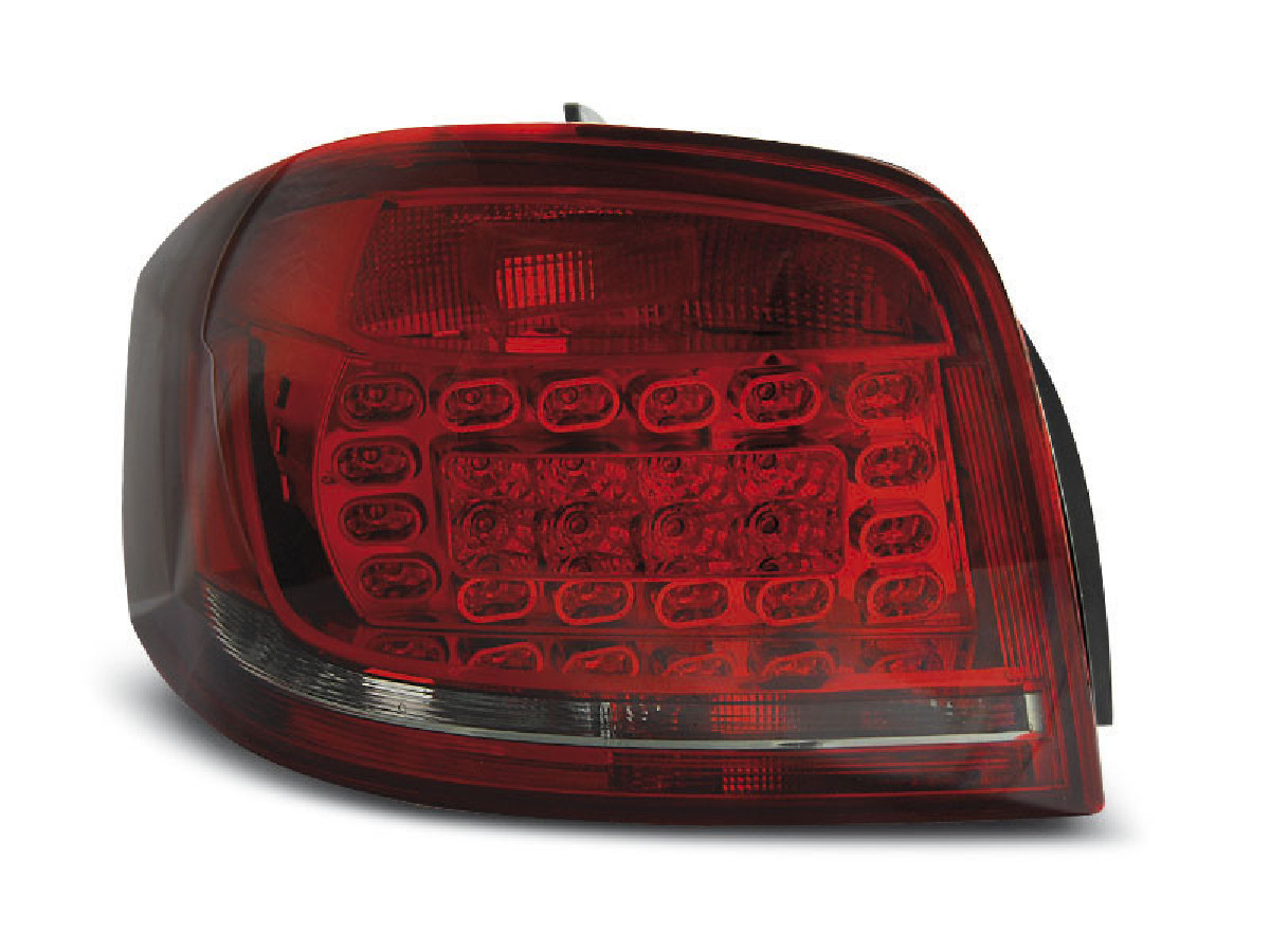 LED TAIL LIGHTS RED SMOKE fits AUDI A3 08-12 LED TAIL LIGHTS RED SMOKE fits AUDI A3 08-12