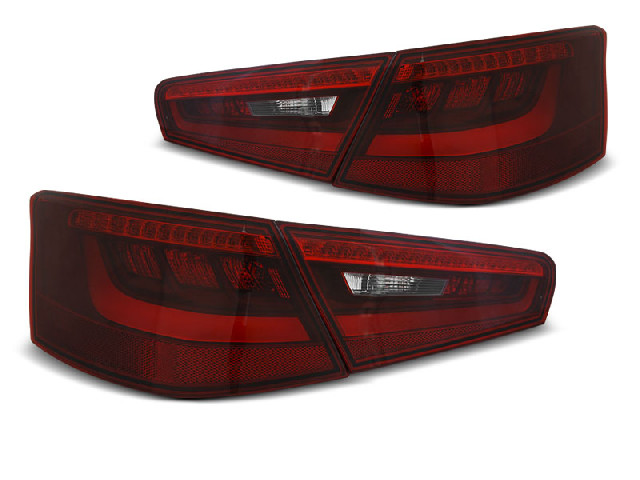 LED TAIL LIGHTS RED WHITE fits AUDI A3 8V 3D 12-16