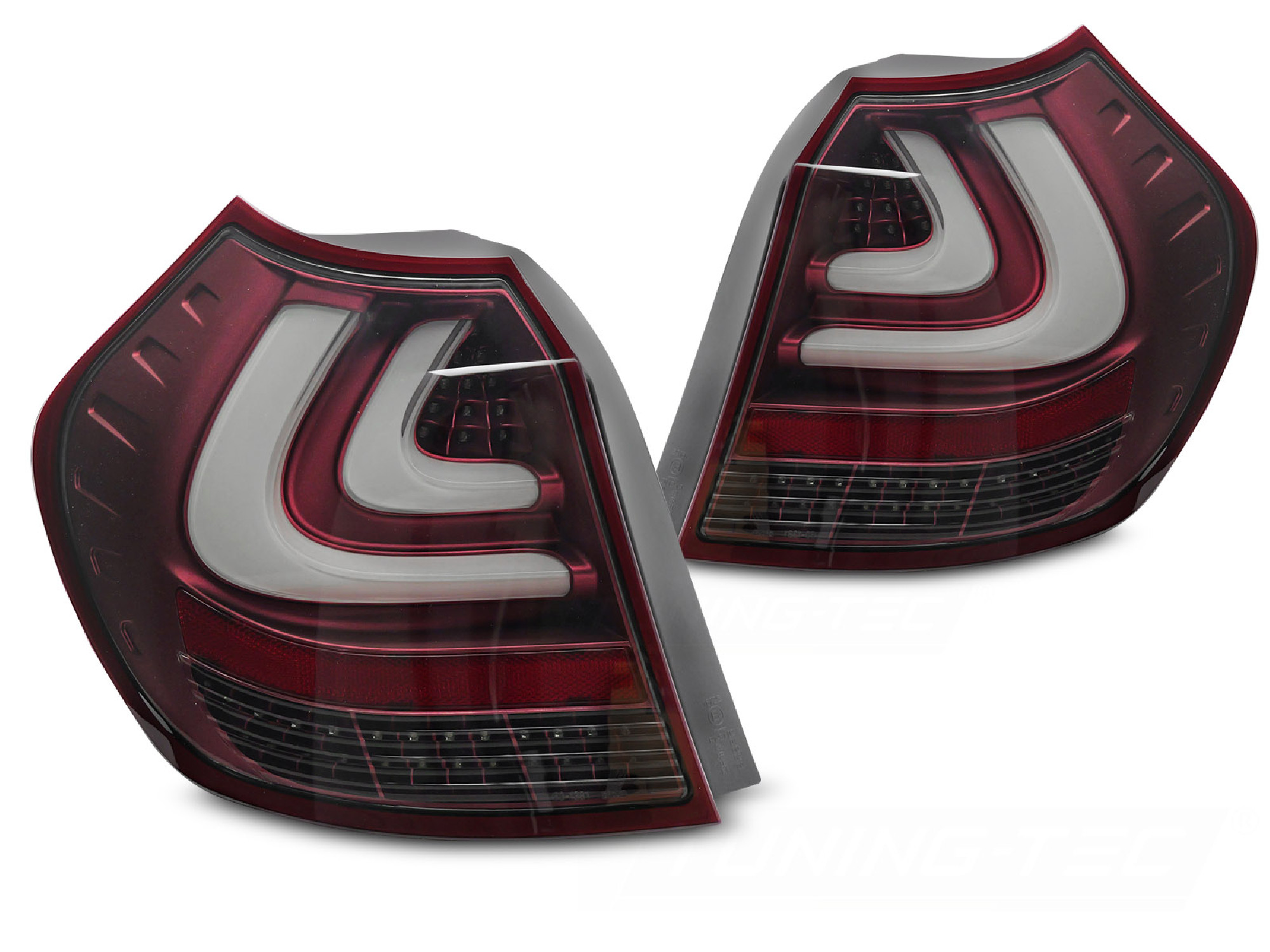 BMW E87 04-08.07 RED LED BAR