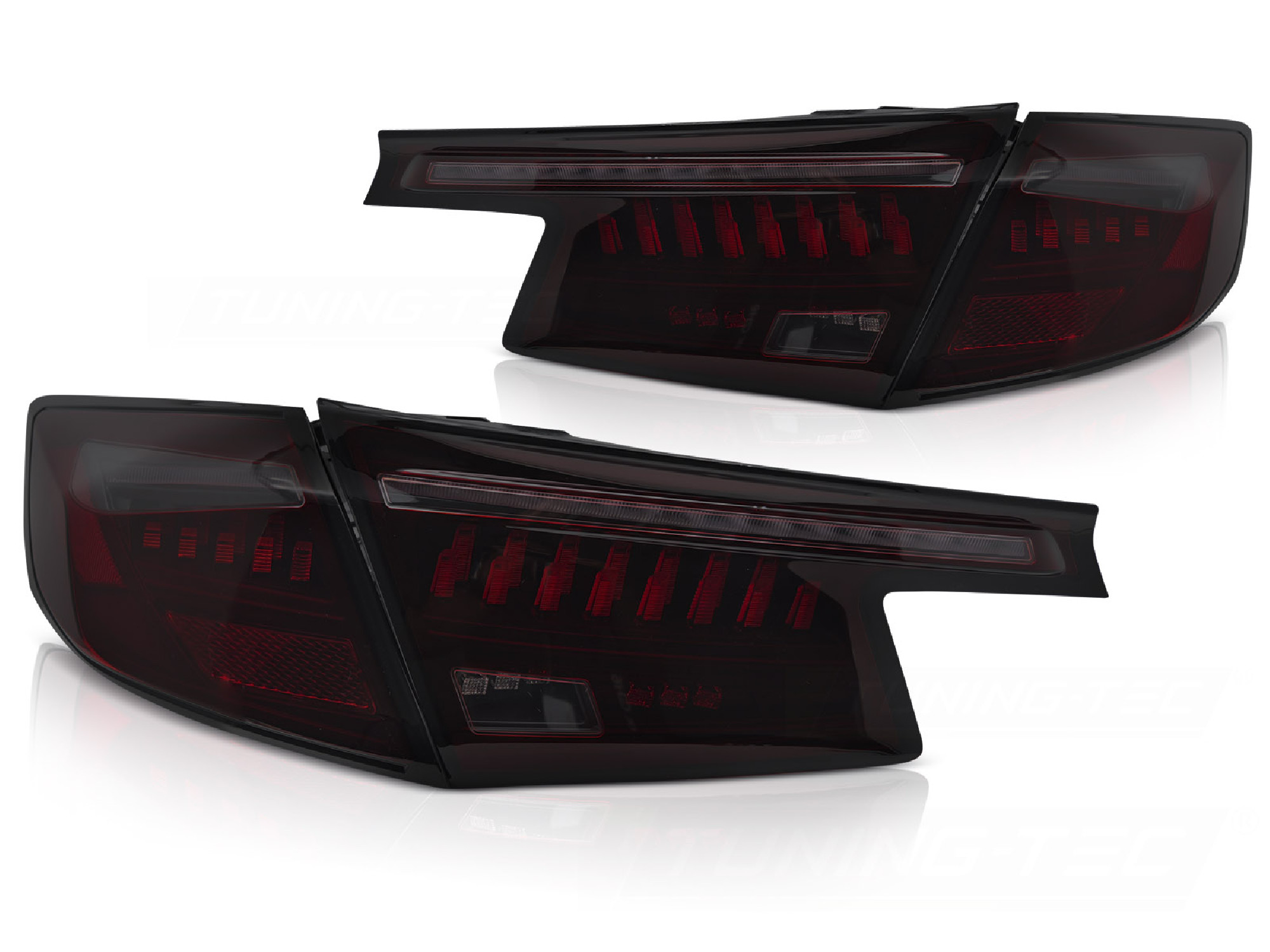 LED TAIL LIGHTS BLAC RED SMOKE fits HONDA CIVIC XI 21- HATCHBACK