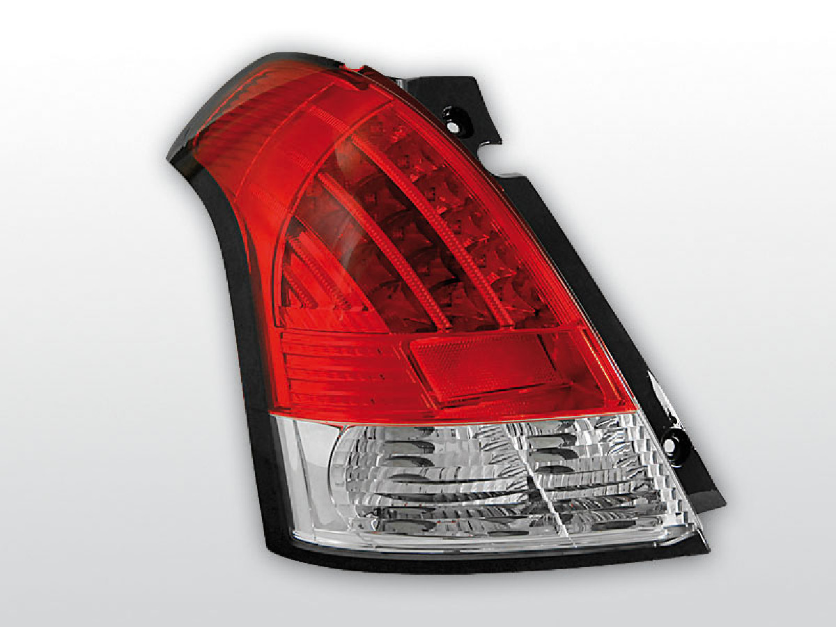 SUZUKI SWIFT 05.05-10 RED WHITE LED Rückleuchten