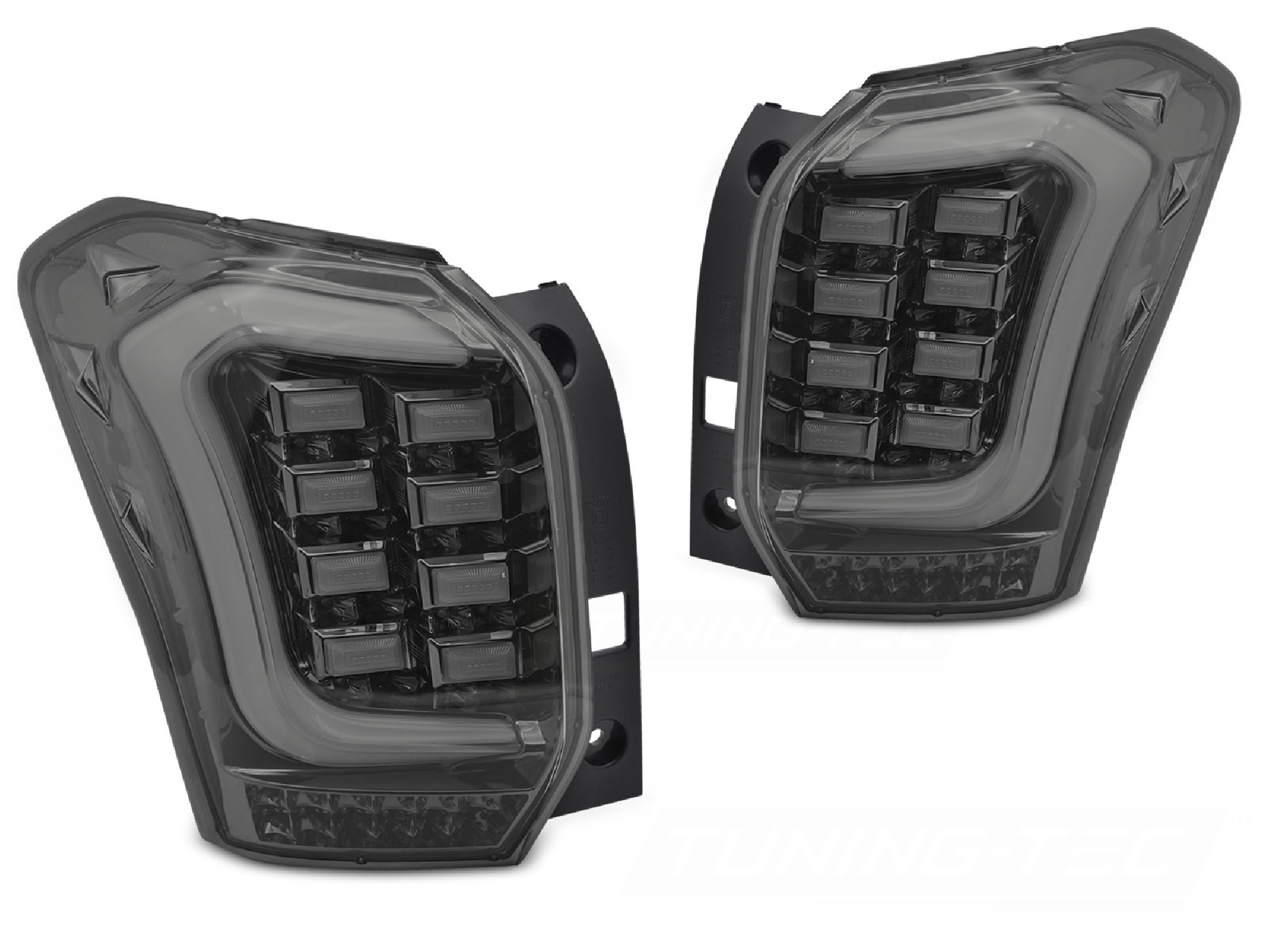 LED BAR TAIL LIGHTS SMOKE fits SUBARU FORESTER IV 13-18