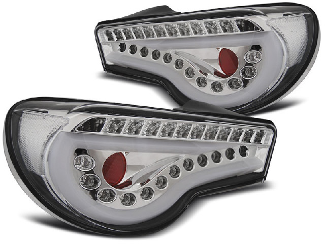 TOYOTA GT86 12-16 LED BAR CHROME