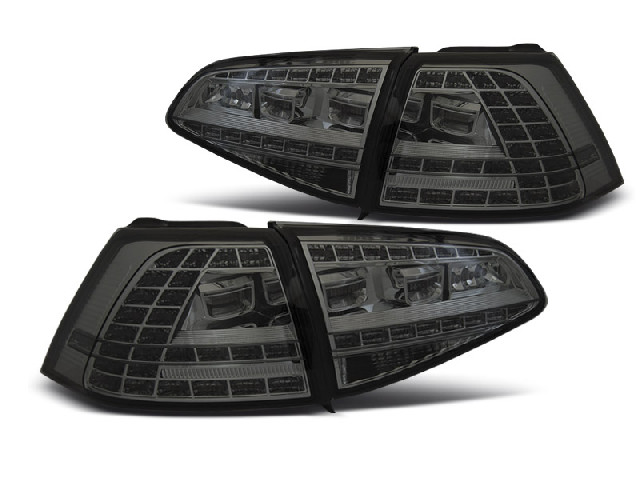 LED TAIL LIGHTS SPORT SMOKE SEQ fits VW GOLF 7 13-17 LED TAIL LIGHTS SPORT SMOKE SEQ fits VW GOLF 7 13-17
