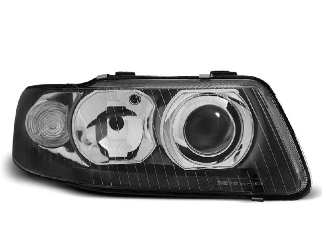 HEADLIGHTS BLACK fits AUDI A3 09.00-05.03