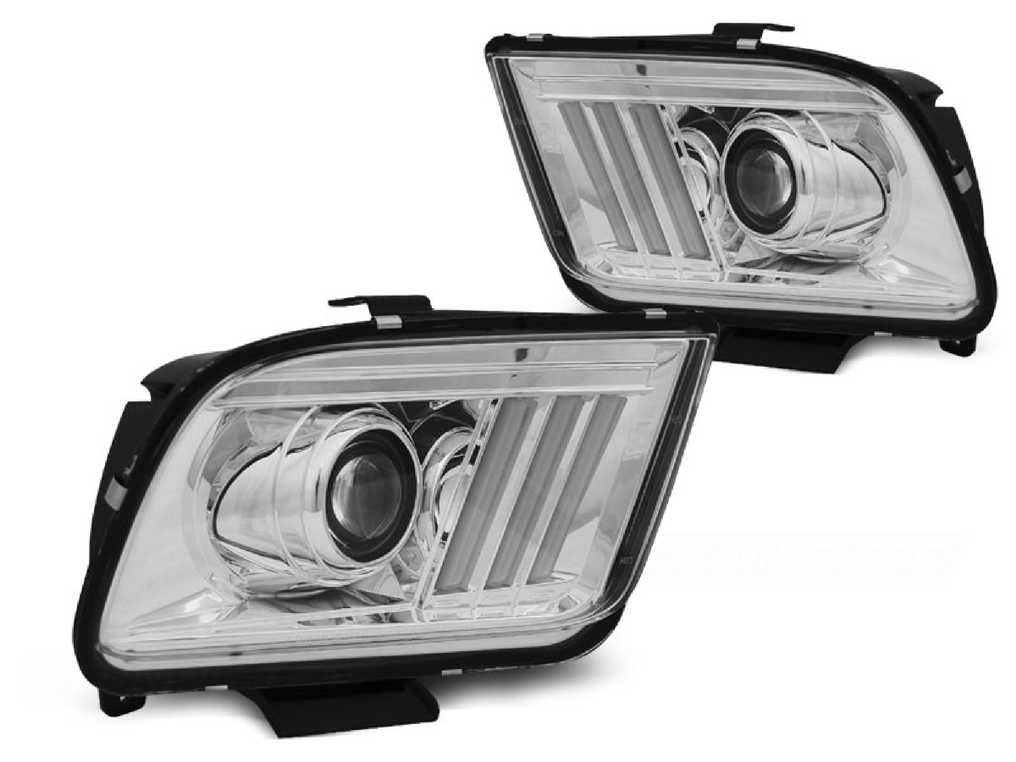 FORD MUSTANG 04-09 TUBE LIGHT CHROME