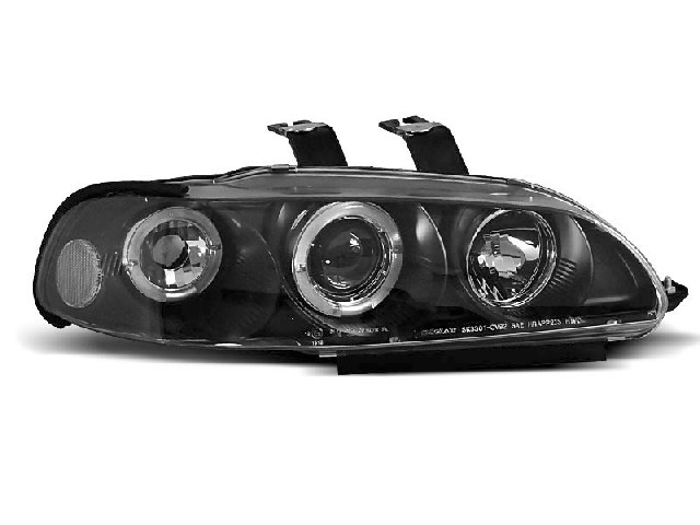 HONDA CIVIC 09.91-08.95 2D/3D ANGEL EYES BLACK