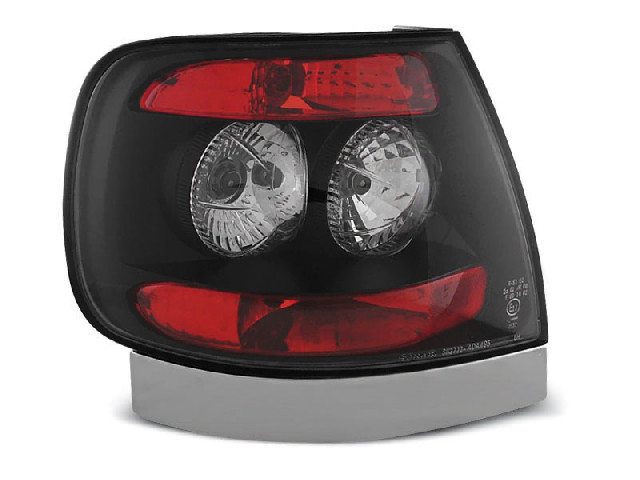 TAIL LIGHTS BLACK fits AUDI A4 11.94-09.00 TAIL LIGHTS BLACK fits AUDI A4 11.94-09.00