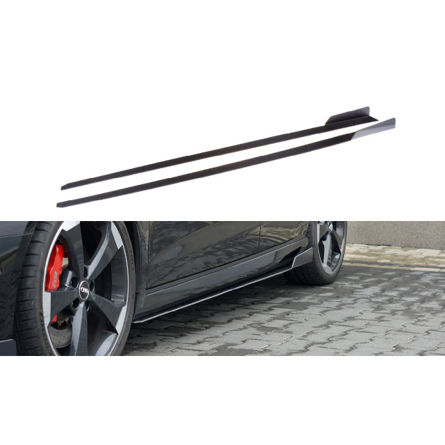 Sport Seitenschweller Ansatz Cup Leisten V.2 für Audi RS3 8V FL Sportback Sport Seitenschweller Ansatz Cup Leisten V.2 für Audi RS3 8V FL Sportback
