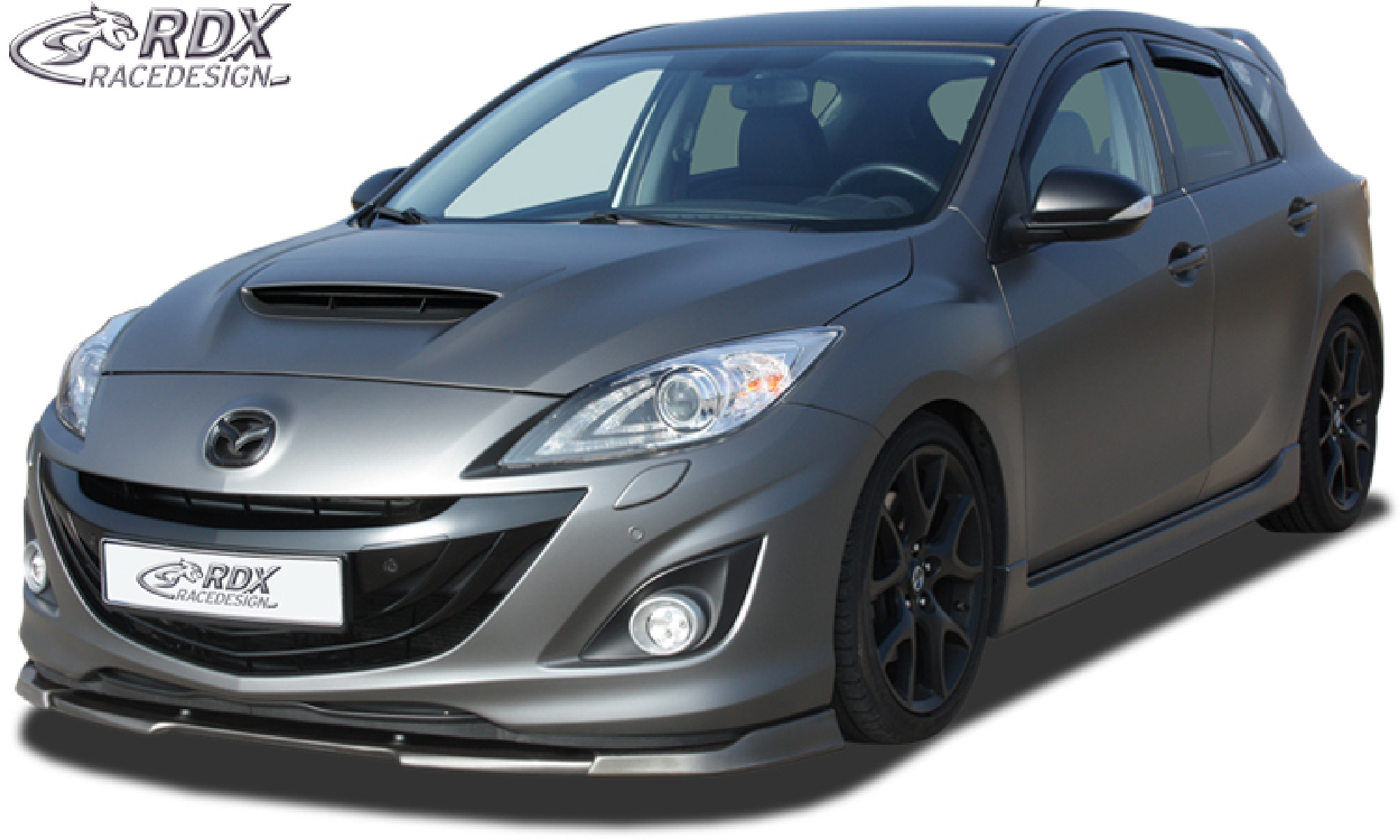 Frontspoiler für MAZDA 3 MPS (BL) 2009-2012 Frontlippe Front Ansatz Vorne Spoilerlippe