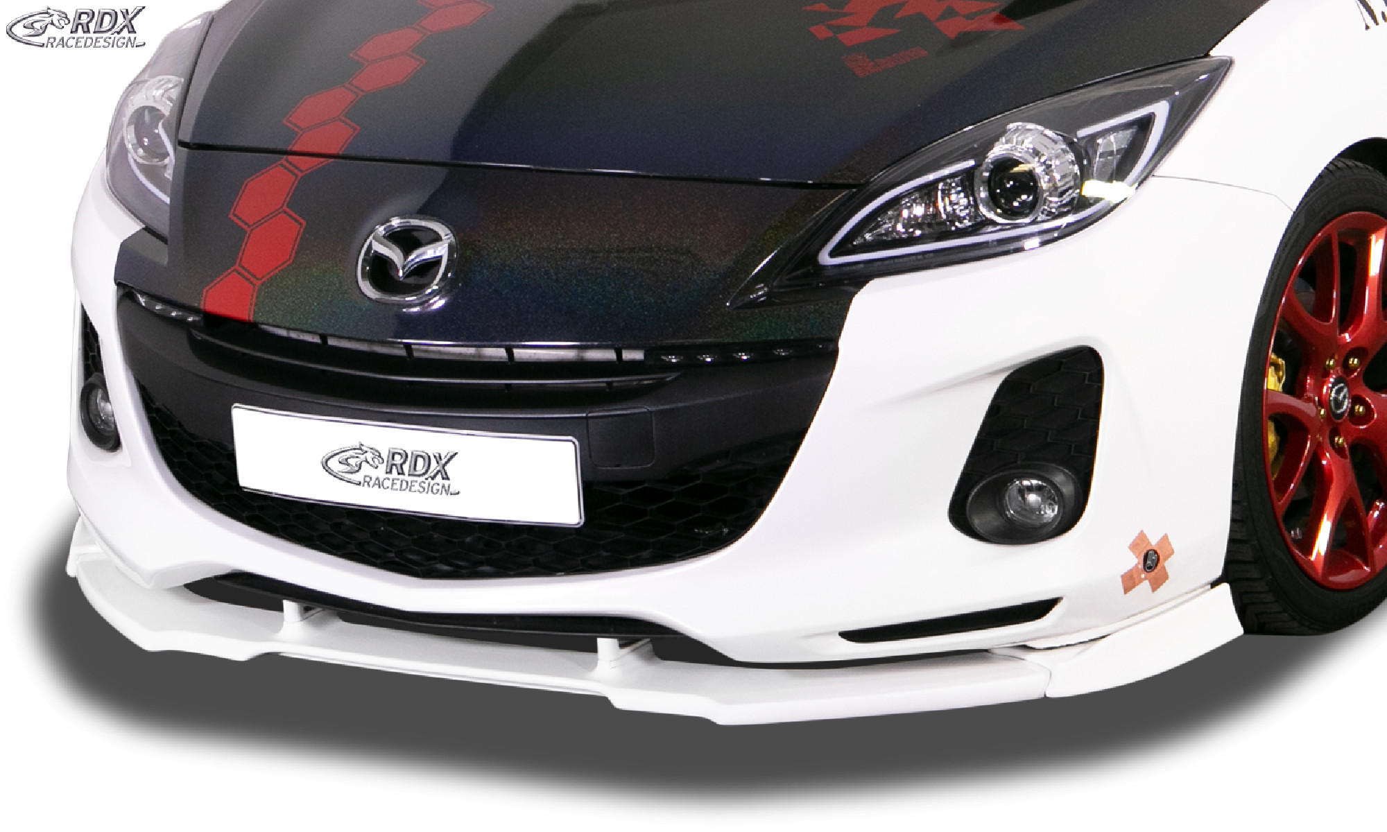 Frontspoiler für MAZDA 3 (BL) 2011-2013 Frontlippe Front Ansatz Vorne Spoilerlippe