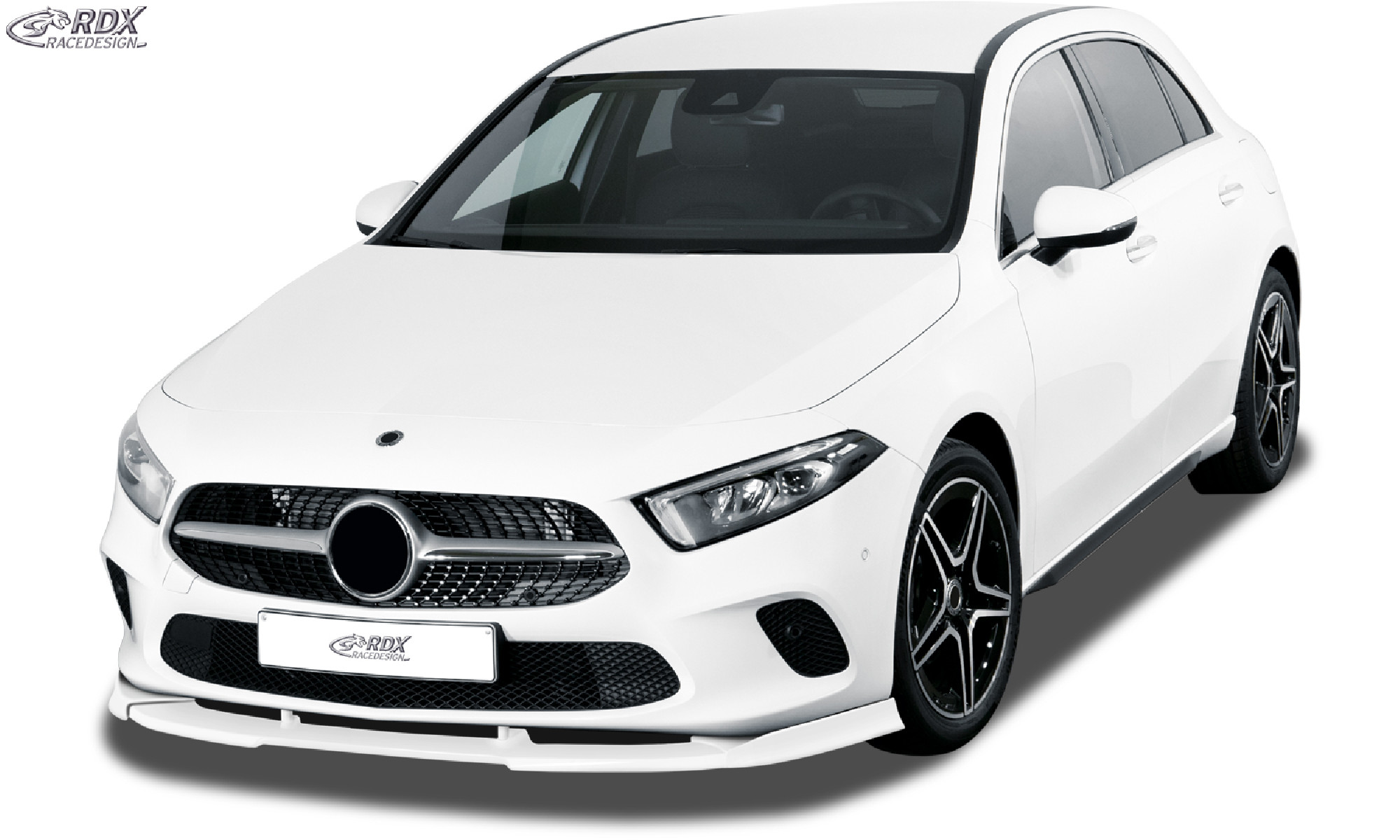 Frontspoiler für MERCEDES A-Klasse W177 / V177 Frontlippe Front Ansatz Vorne Spoilerlippe