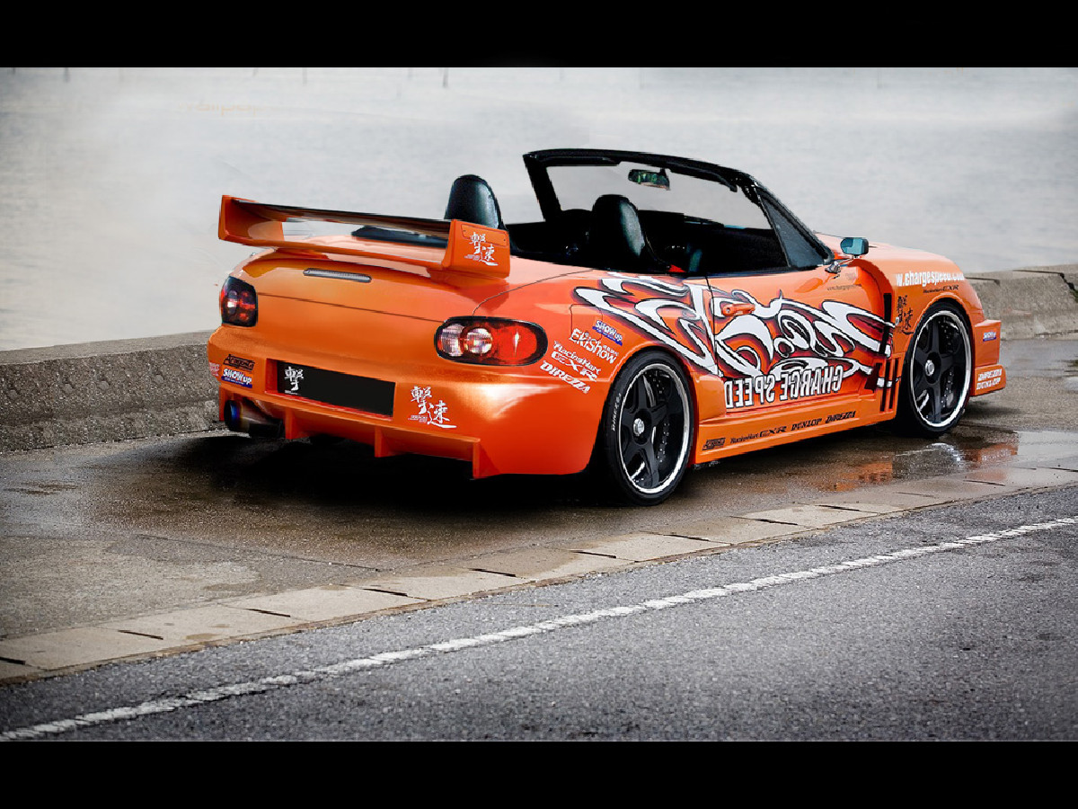 MX-5 (NB) - MX5 Postert-Tuning Frontscheinwerfer und Felgen