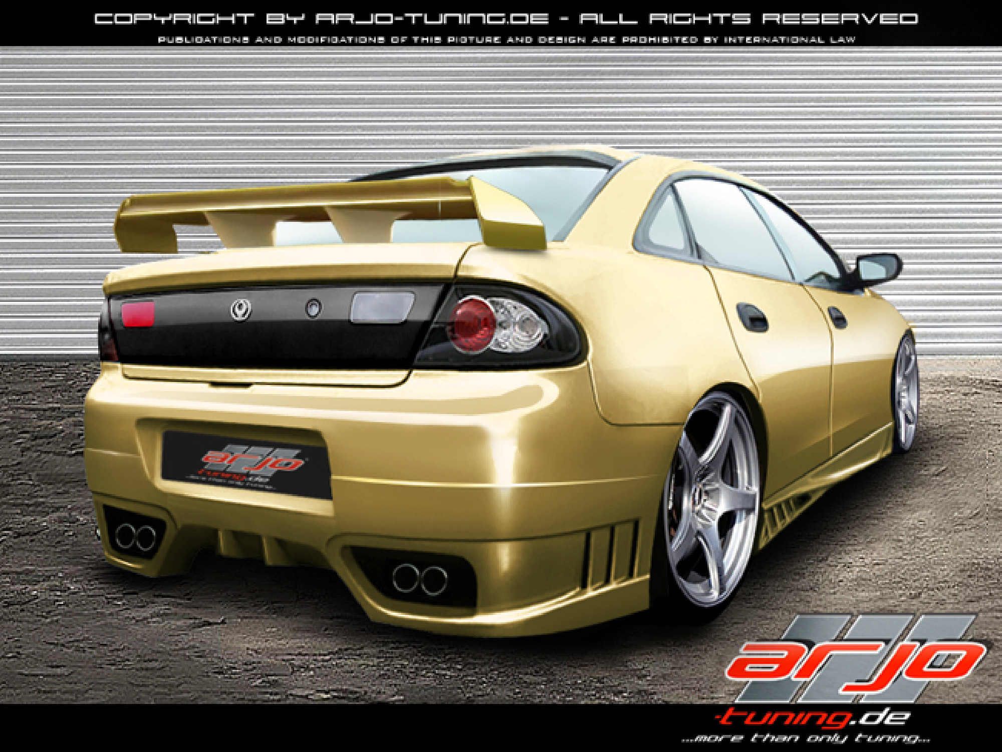 Heckspoiler Mazda 323 FBA Nippon