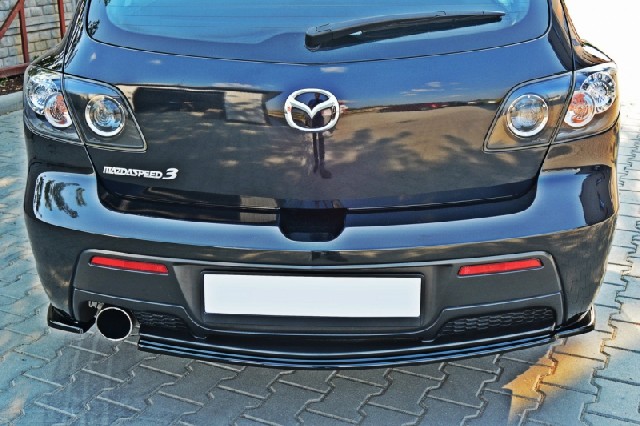 Mittelteil Difuser hinten Mazda 3 MPS MK1 PREFACE Mittelteil Difuser hinten Mazda 3 MPS MK1 PREFACE