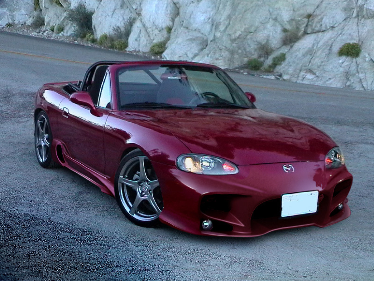 TRC-Tuning Corporations Germany (TOYOTA LEXUS MAZDA TESLA Tuning  Developments) (TRC-PERFORMANCE) Front Bumper Spoiler Mazda MX5 Miata  Roadster NB