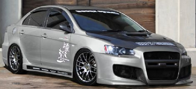 Mitsubishi Lancer X Front Bumper / Lancer EX CY3/4/6A FRP Mitsubishi Lancer X Front Bumper / Lancer EX CY3/4/6A FRP
