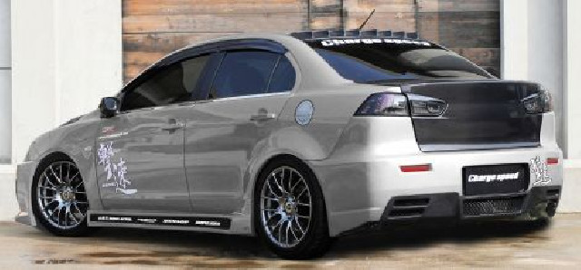 Mitsubishi Lancer X Sideskirts / Lancer EX CY3/4/6A FRP Mitsubishi Lancer X Sideskirts / Lancer EX CY3/4/6A FRP