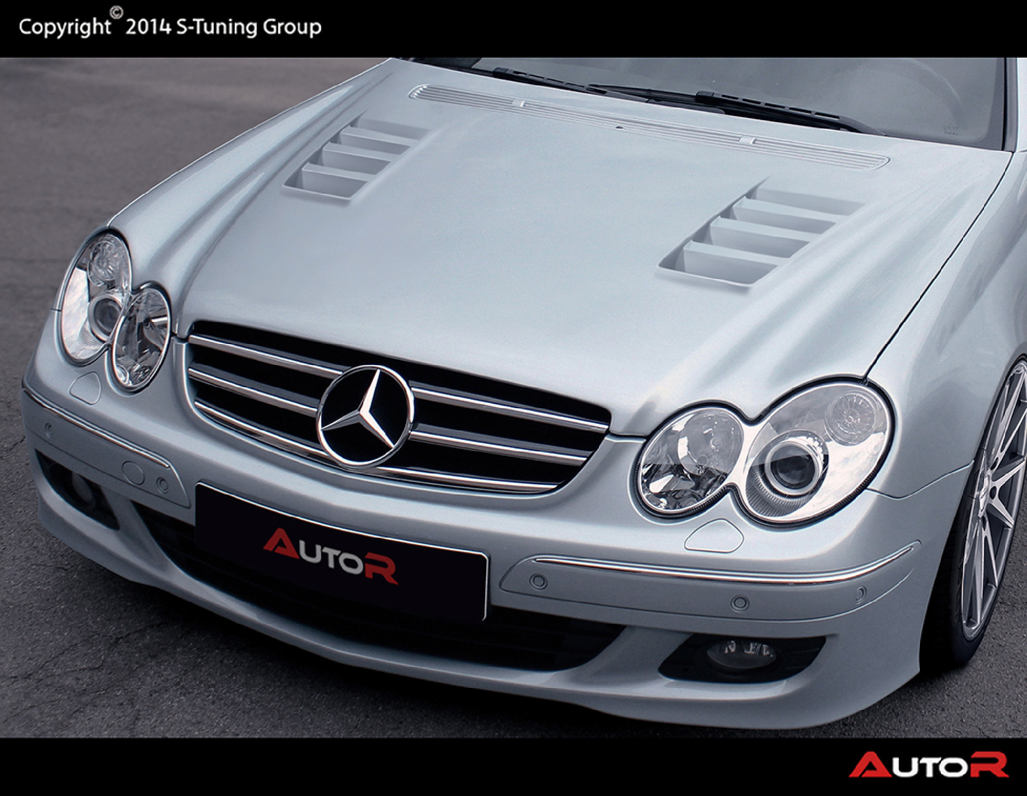 MERCEDES W209 MOTORHAUBE