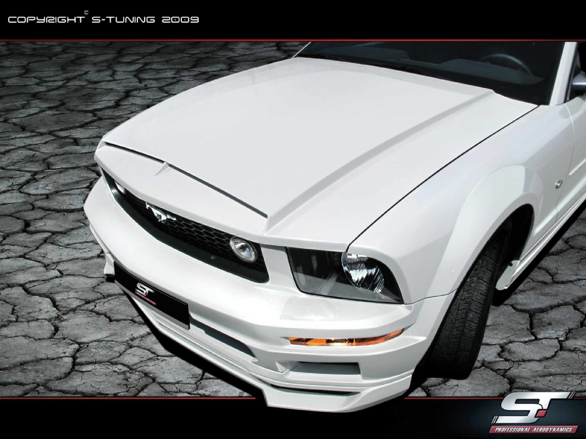 FORD MUSTANG GFK Motorhaube (2004-2009)