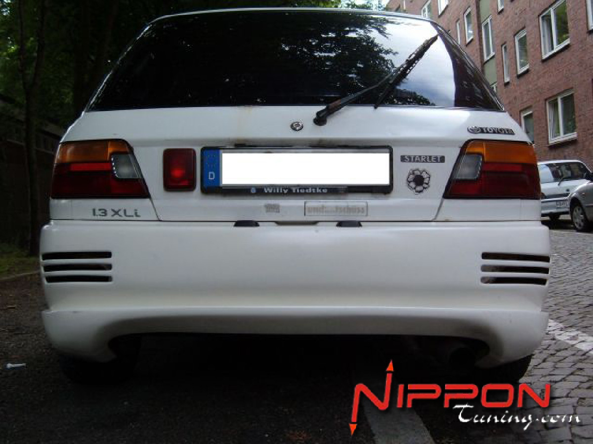 Heckschürze Toyota Starlet P8