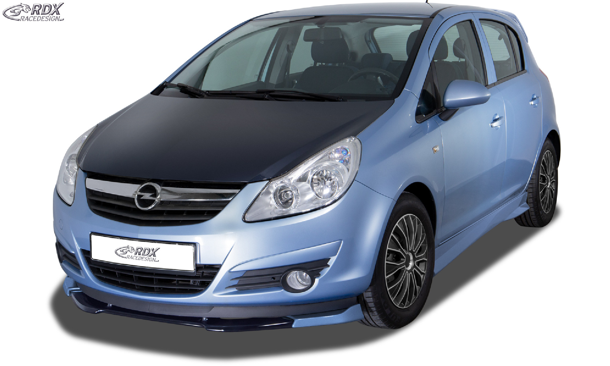 Frontspoiler geeignet für OPEL Corsa D (-2010) Frontlippe Front Ansatz Vorne Spoilerlippe
