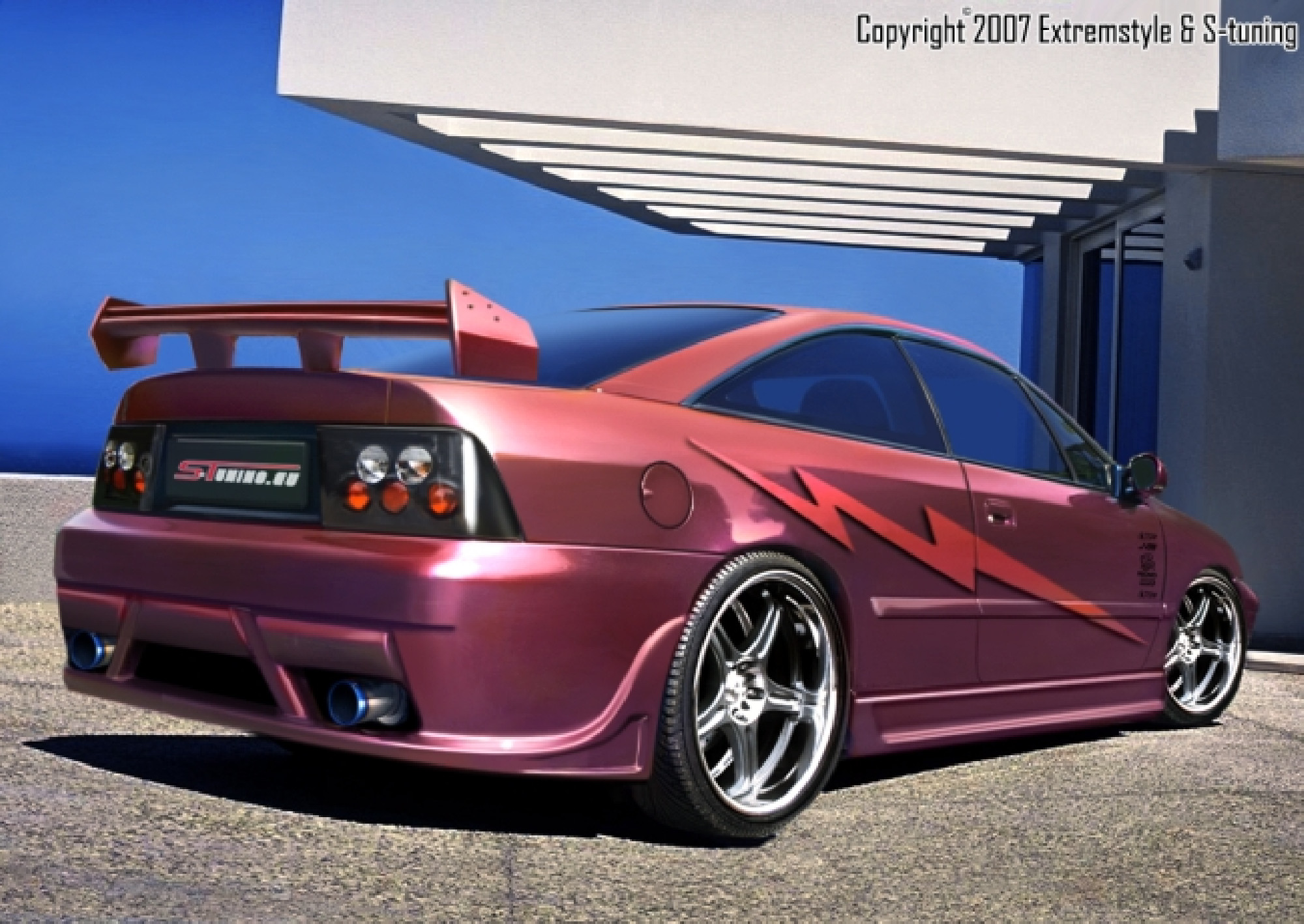 Heckstoßstange Opel Calibra V6