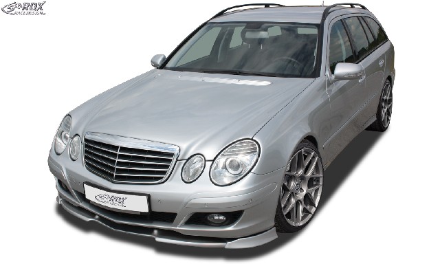  Frontspoiler VARIO-X MERCEDES E-Klasse W211 2006+ Frontlippe Front Ansatz Vorne Spoilerlippe