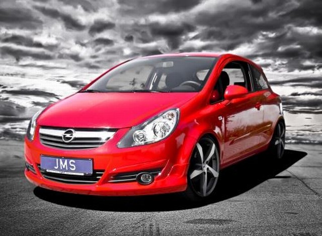 JMS Racelook Frontlippe Opel Corsa D