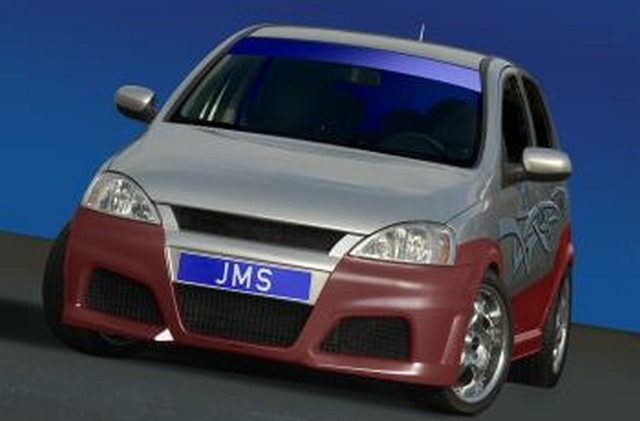 JMS Racelook Frontstoßstange Opel Corsa C