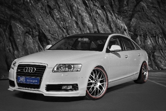 JMS Racelook Exclusiv Line Frontlippe Audi A6 4F Facelift