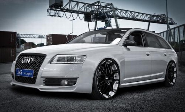 JMS Racelook Exclusiv Line Frontlippe Audi A6 4F