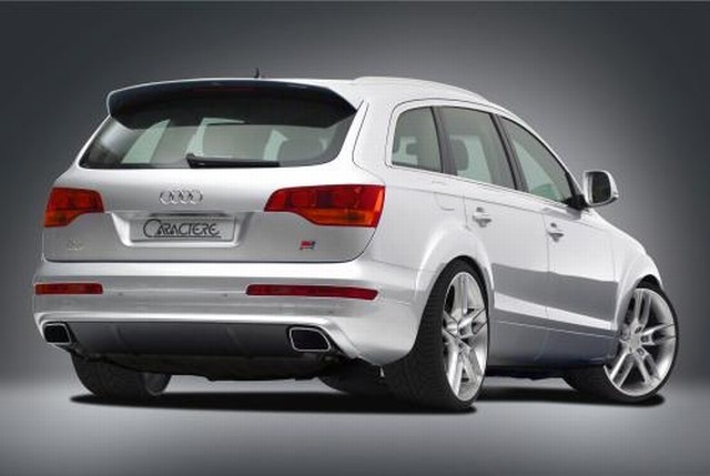 Caractere Heckansatz Audi Q7 inklusive 2 Endrohre Caractere Heckansatz Audi Q7 inklusive 2 Endrohre