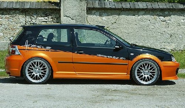 Hofele Seitenschweller R32-Look 3-türer VW Golf 4