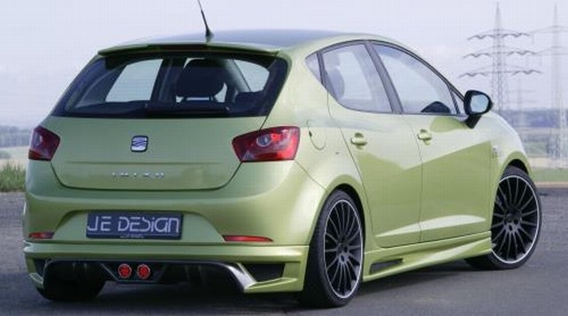 JE DESIGN Heckansatz Carboon Look Seat Ibiza 6J ab 10-08