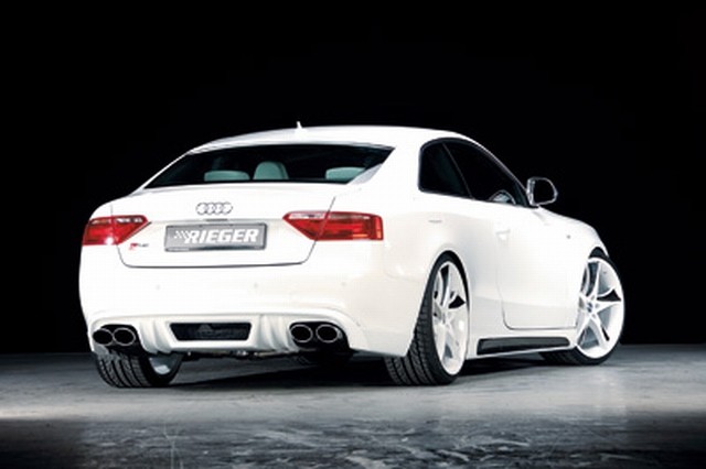 Rieger Heckansatz Audi A4 B8 ab 07 Rieger Heckansatz Audi A4 B8 ab 07