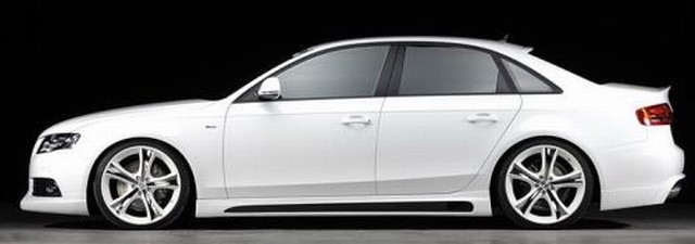 Rieger Carbon-Look Seitenschweller Audi A4 B8 ab 07