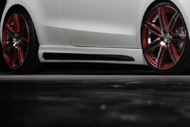 Rieger Seitenschweller Audi A1 inkl. S-Line Carbon-Look