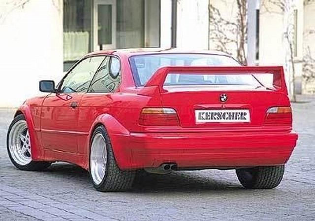 Heckspoiler BMW 3er E36 Coupe 3-tlg. DTM-Look Kerscher Tuning Heckspoiler BMW 3er E36 Coupe 3-tlg. DTM-Look Kerscher Tuning