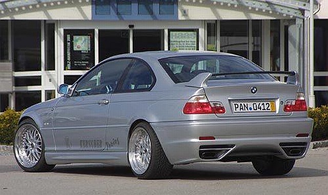 Kerscher M-Line Heckstoßstange BMW 3er E46 mit PDC Kerscher M-Line Heckstoßstange BMW 3er E46 mit PDC