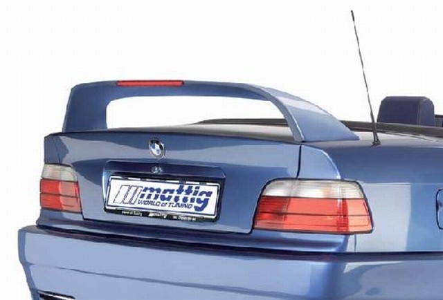 Mattig Heckspoiler BMW 3er E36, mit Bremsleuchte