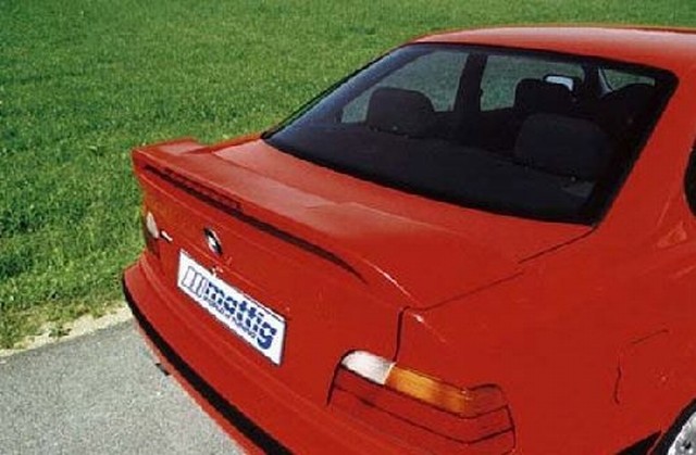 Mattig Heckspoiler BMW 3er E36 Coupe, mit Bremsleuchte Mattig Heckspoiler BMW 3er E36 Coupe, mit Bremsleuchte