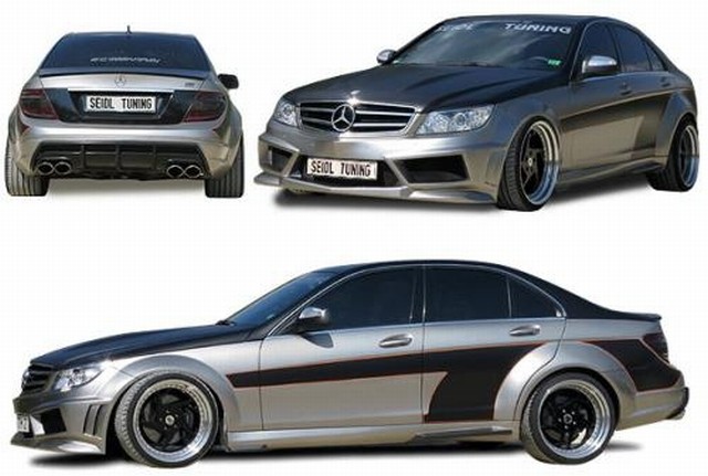 Seidl Seitenteilaufsatz links/rechts hinten Mercedes C-Klasse W204 Seidl Seitenteilaufsatz links/rechts hinten Mercedes C-Klasse W204